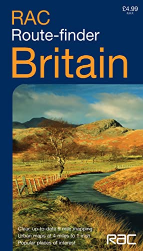 Stock image for RAC Route Finder Map Britain for sale by WorldofBooks