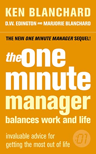 Stock image for The One Minute Manager Balances Work and Life for sale by WorldofBooks