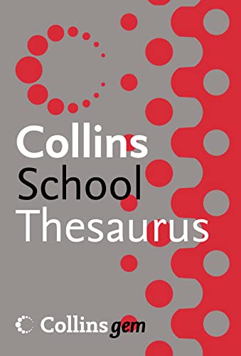Stock image for Collins School  " Collins Gem School Thesaurus for sale by WorldofBooks