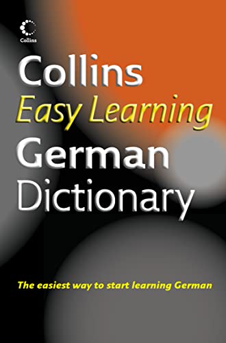 Stock image for Collins Easy Learning German Dictionary (Easy Learning Dictionary) for sale by Greener Books