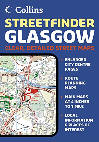 9780007184668: Glasgow Streetfinder Colour Atlas