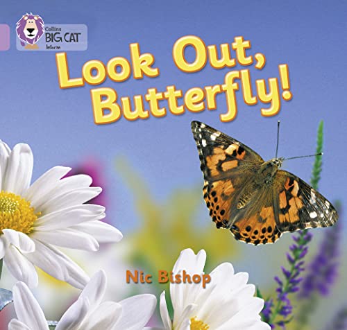 Stock image for Look Out Butterfly!: This wordless non-fiction book traces a butterflys journey through beautiful photographs. (Collins Big Cat) for sale by WorldofBooks