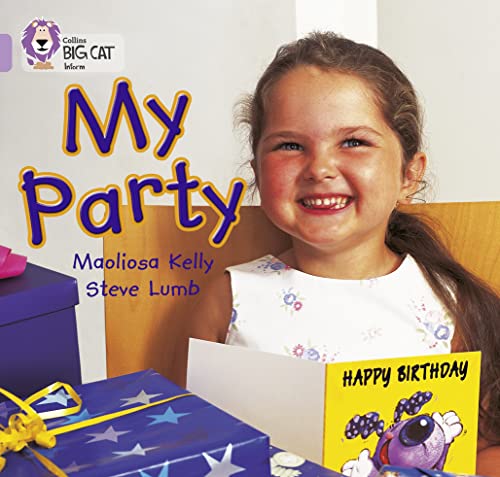 Stock image for My Party: A wordless picture book about a birthday party. (Collins Big Cat): Band 00/Lilac for sale by Chiron Media