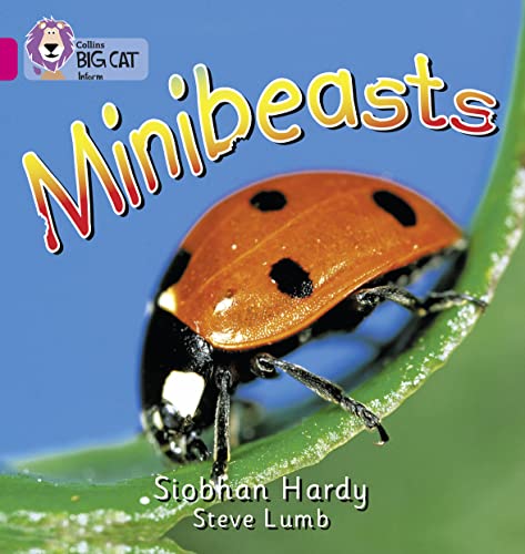 Minibeasts: This photographic non-fiction book provides an introduction to minibeasts. (Collins Big Cat) - Siobhan Hardy