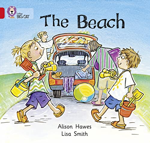 Beispielbild fr The Beach: A patterned picture story about a family outing to the beach. (Collins Big Cat) zum Verkauf von WorldofBooks