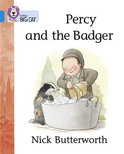 Beispielbild fr Percy and the Badger: A story with a familiar setting by bestselling Nick Butterworth. (Collins Big Cat): Band 04/Blue zum Verkauf von Goldstone Books