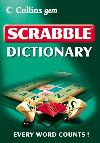 Stock image for Scrabble Dictionary (Collins Gem) for sale by WorldofBooks