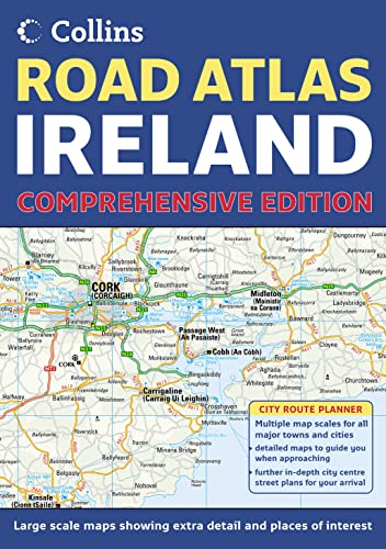Imagen de archivo de Comprehensive Road Atlas Ireland a la venta por AwesomeBooks