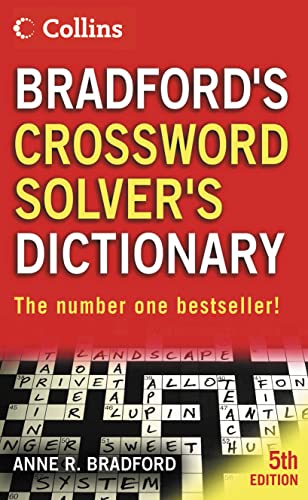 Collins Bradford's Crossword Solver's Dictionary (9780007195831) by Bradford, Anne R