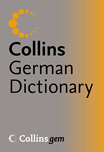 Beispielbild fr Collins Gem - German Dictionary (German and English Edition) zum Verkauf von Wonder Book