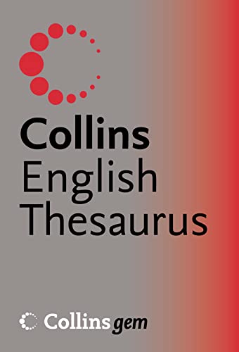 9780007196241: Collins Gem – Thesaurus A–Z
