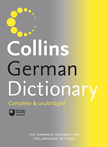 Stock image for Collins German Dictionary (Collins Complete and Unabridged): Complete & Unabridged for sale by AwesomeBooks
