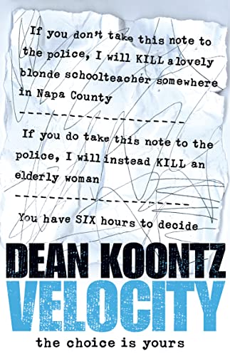 Velocity (9780007196968) by Koontz, Dean