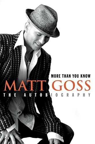 9780007201457: Matt Goss : More Than You Know