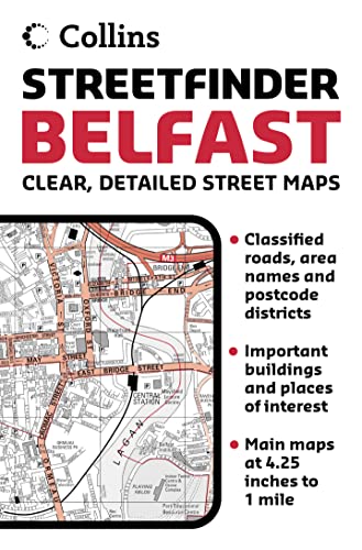Stock image for Belfast Streetfinder Atlas for sale by WorldofBooks