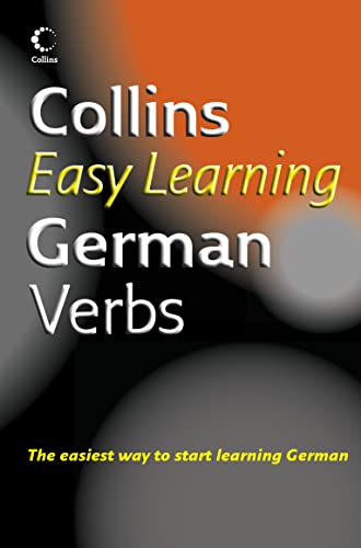 9780007203260: Collins Easy Learning German Verbs (Collins Easy Learning)