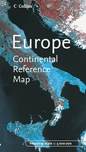 Europe Continental Reference Map by Collins (English, Spanish, French, German and Japanese Edition) (9780007204137) by Collins