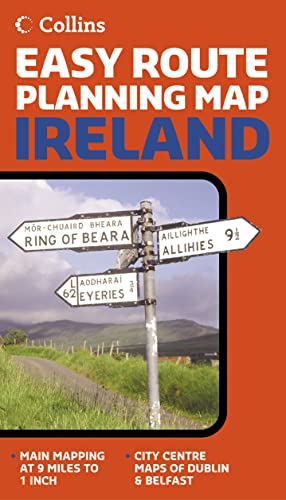 Beispielbild fr Ireland (Easy Route Planning Map) zum Verkauf von WorldofBooks
