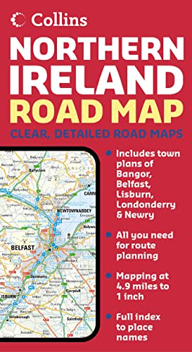 9780007204243: Northern Ireland Road Map