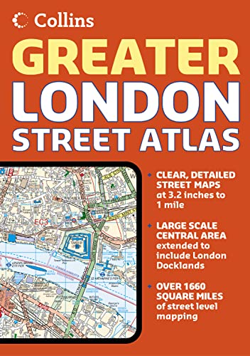 9780007204298: GREATER LONDON STREET ATL BROC (ROAD ATLAS)