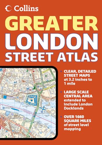 9780007204304: GREATER LONDON STREET ATL RELI (ROAD ATLAS)