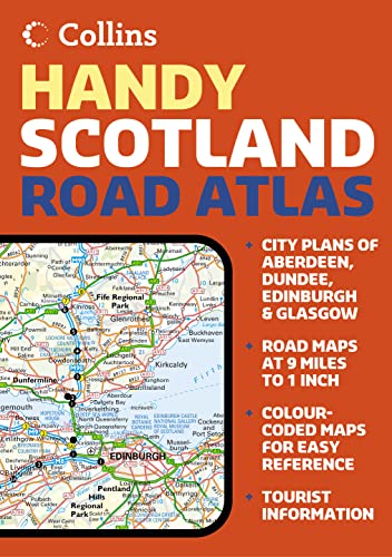 Beispielbild fr Handy Road Atlas Scotland: A5 Edition zum Verkauf von Wonder Book