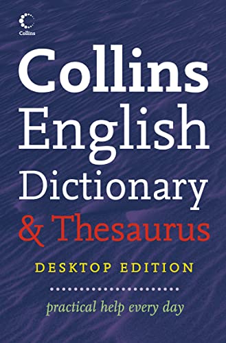 9780007207824: Collins Desktop Dictionary and Thesaurus