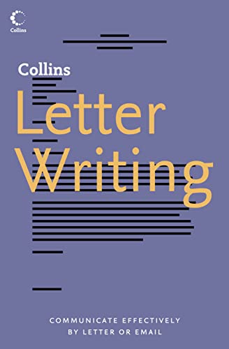 9780007208531: Collins Letter Writing: Communicate Effectively by Letter or Email (Collins S.)