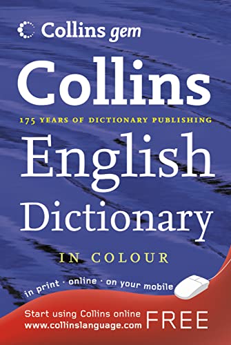 9780007208777: Collins Gem – English Dictionary