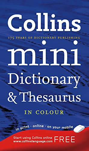 Imagen de archivo de Collins Mini Dictionary and Thesaurus a la venta por WorldofBooks