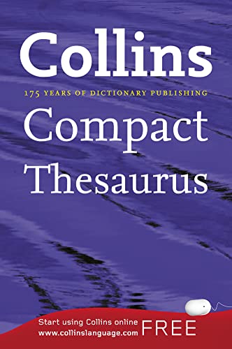 Stock image for Collins Compact Thesaurus A  Z (Collins Compact) for sale by AwesomeBooks