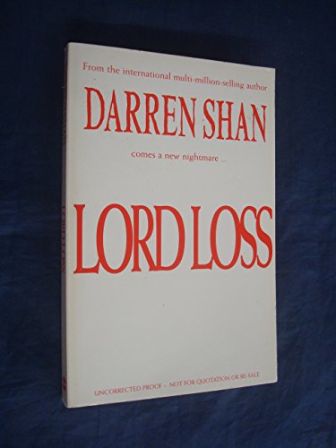 9780007209835: Lord Loss (The Demonata, Book 1)