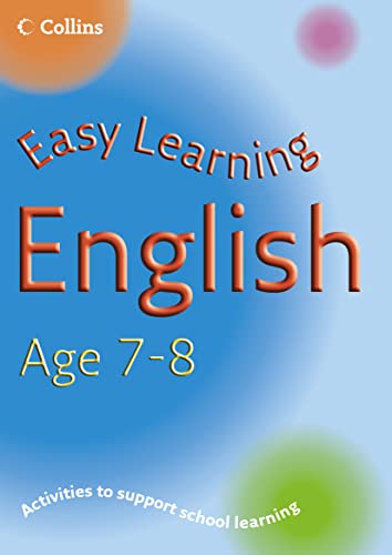 Imagen de archivo de Easy Learning - English Age 7-8 a la venta por AwesomeBooks