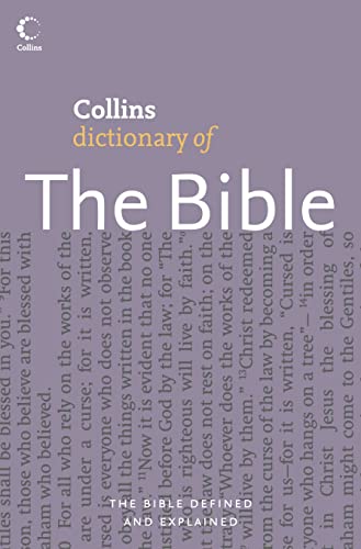 9780007212576: COLLINS DICTIONARY OF THE BIBLE (Collins Dictionary Of... S.)