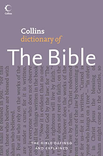 9780007212576: COLLINS DICTIONARY OF THE BIBLE