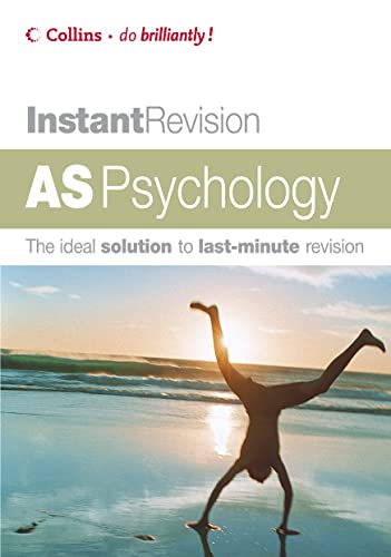 AS Psychology (Instant Revision) (9780007215584) by Claire Meldrum