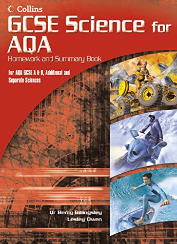 9780007216338: Science Summary and Homework Book: Summary and practice questions for AQA, linked to the student books to enable good consolidation (GCSE Science for AQA)