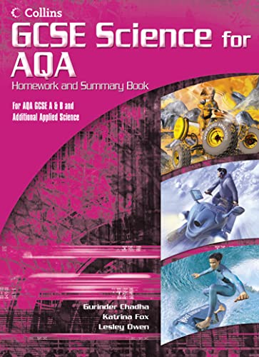 Stock image for GCSE Science for AQA â     Science Summary and Homework Book (Additional Applied) for sale by WorldofBooks