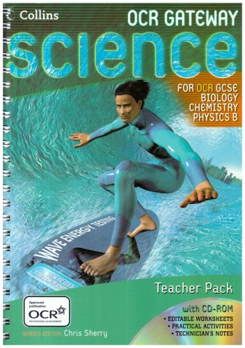 9780007216383: GCSE Science for OCR B – Gateway Science – Biology, Chemistry, Physics Teacher Pack and CD-Rom (GCSE Science for OCR B - Gateway Science S.)