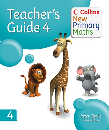 Stock image for Collins New Primary Maths  " Teacher  s Guide 4: Fantastic planning support for the renewed Framework for Numeracy for sale by WorldofBooks