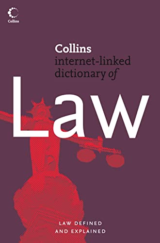 Stock image for Law (Collins Internet-Linked Dictionary of) for sale by AwesomeBooks