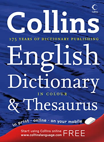 Collins Dictionary and Thesaurus (9780007224050) by Sandra Anderson