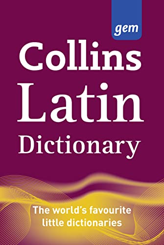 Stock image for Collins Gem Latin Dictionary (Collins Gem) for sale by Greener Books