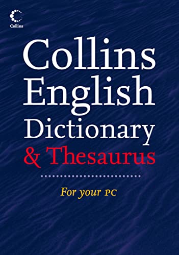 9780007224326: Collins English Dictionary and Thesaurus on CD-Rom