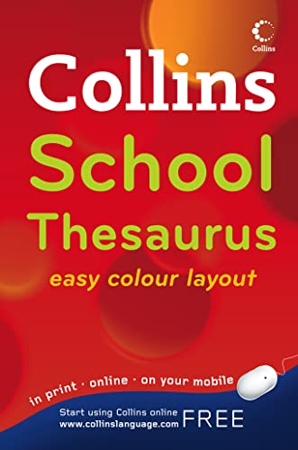 9780007225309: Collins School Thesaurus