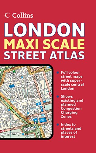 Beispielbild fr London Maxi Scale Street Atlas (Collins Travel Guides) zum Verkauf von AwesomeBooks