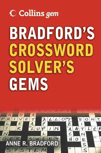 Beispielbild fr Collins Gem - Bradford's Crossword Solver's Dictionary zum Verkauf von AwesomeBooks