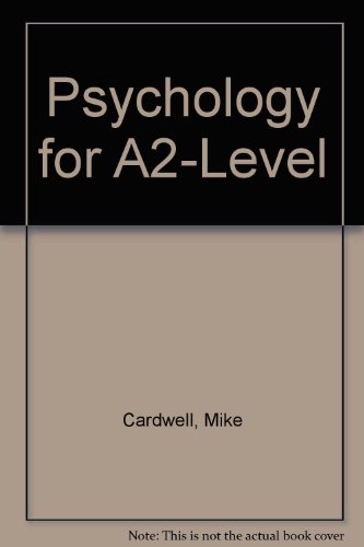 9780007229512: Psychology for A2-Level