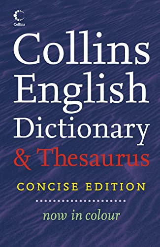 9780007229710: Collins Concise Dictionary and Thesaurus