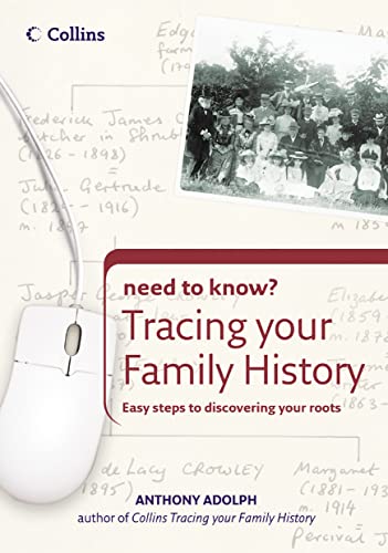 9780007235452: Tracing Your Family History (Collins Need to Know?)